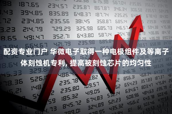 配资专业门户 华微电子取得一种电极组件及等离子体刻蚀机专利, 提高被刻蚀芯片的均匀性